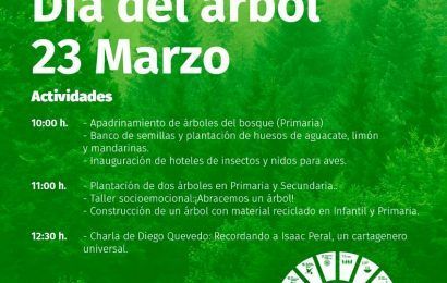23 de Marzo Día del árbol