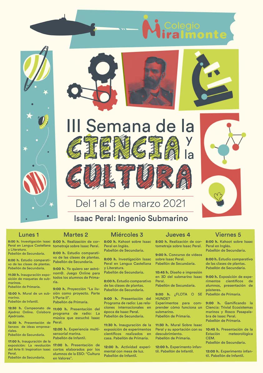 Semana de la ciencia y cultura - 1 al 5 de Marzo