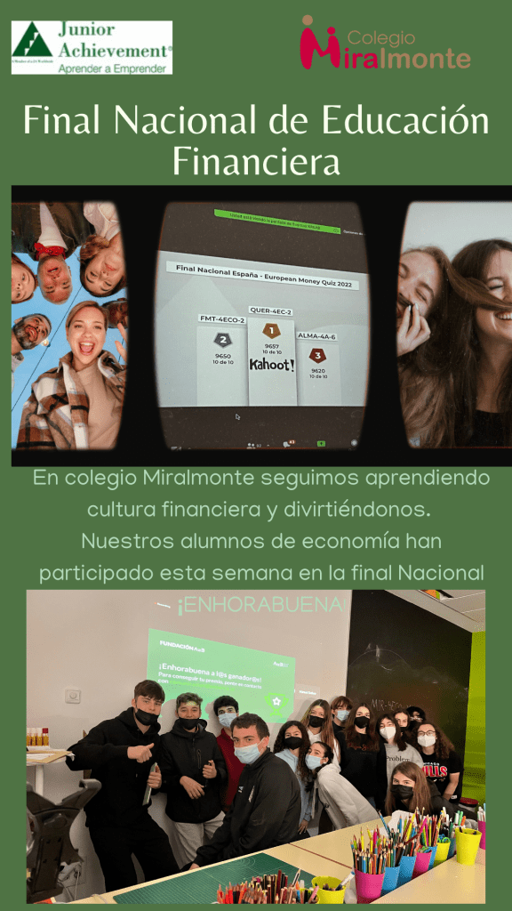 Educación Financiera Colegio Miralmonte Educación Financiera Colegio Miralmonte