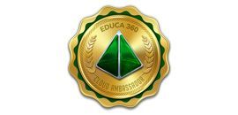 Logo educa360 embajador