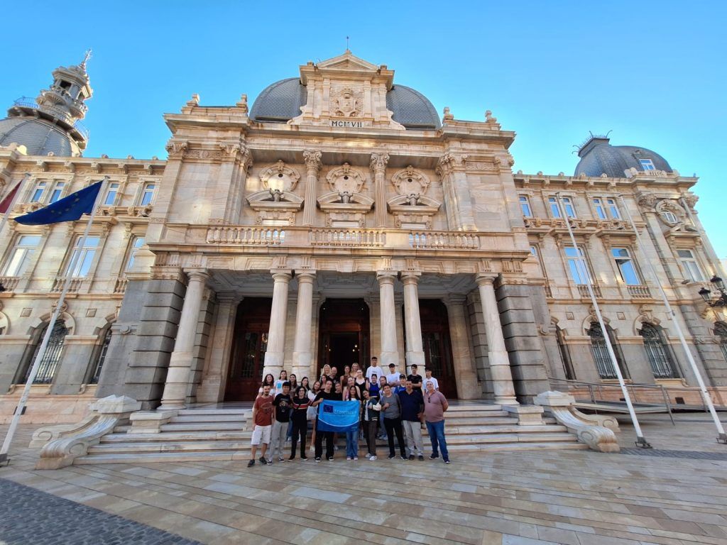 Visita Erasmus Miralmonte Ayuntamiento Cartagena