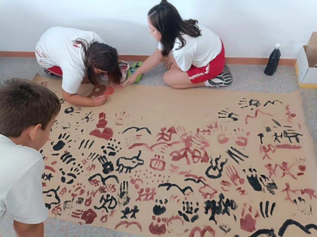 Mural niños primaria 3A