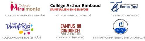 Logos en ERASMUS+ "HANNIBAL" de sección internacionalización - Colegio Miralmonte