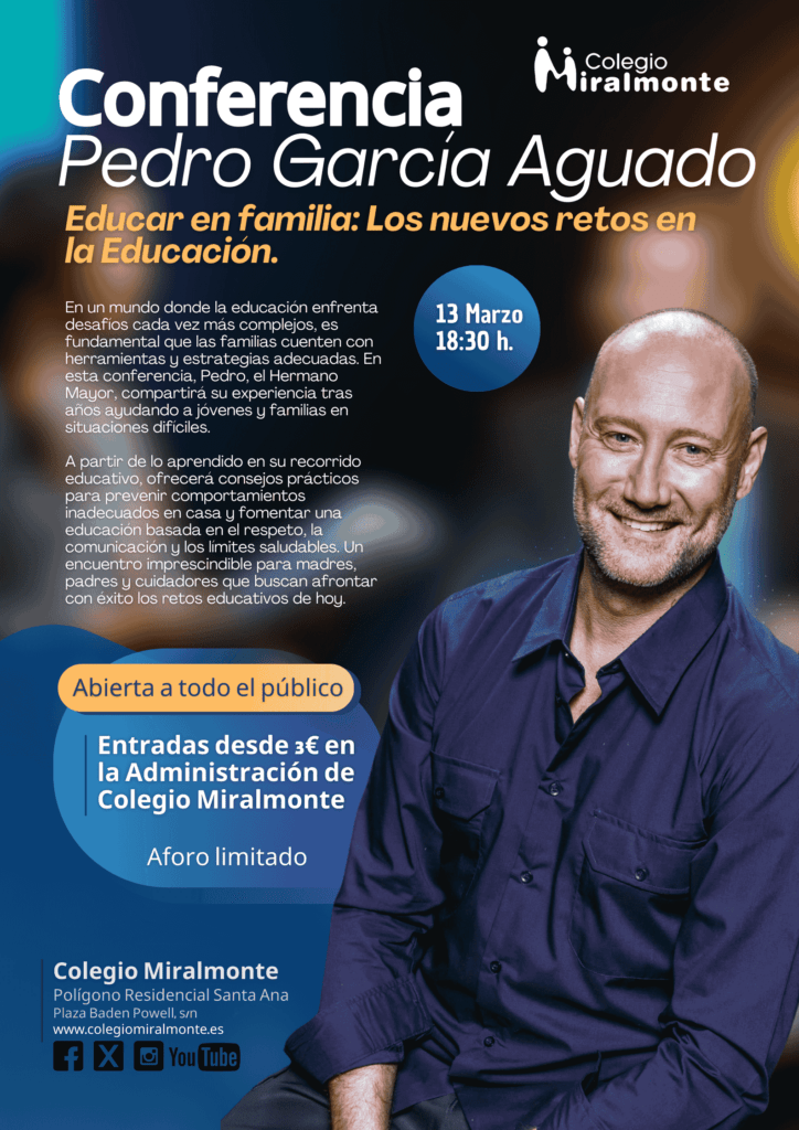 Pedro García Aguado en Colegio Miralmonte 2025