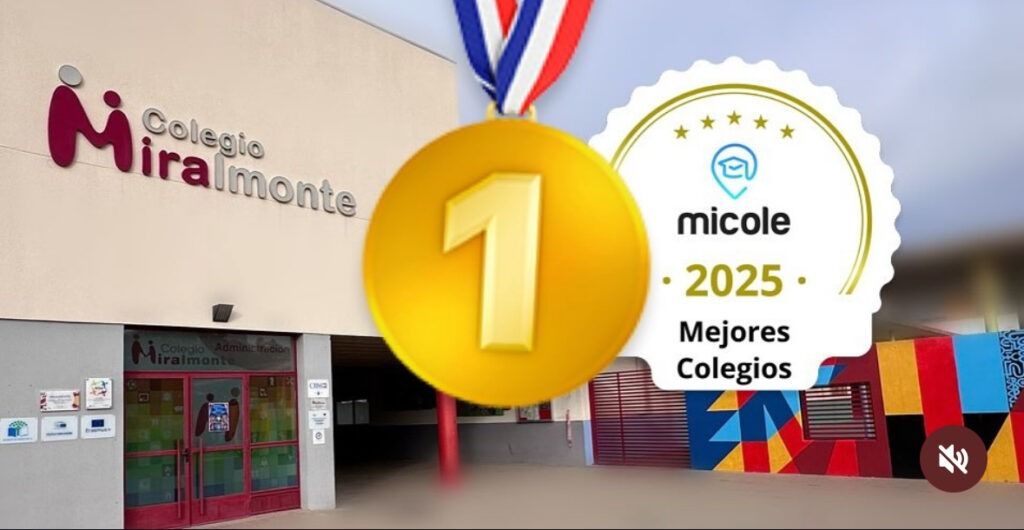 Colegio Miralmonte con medalla 1 Mejores colegios