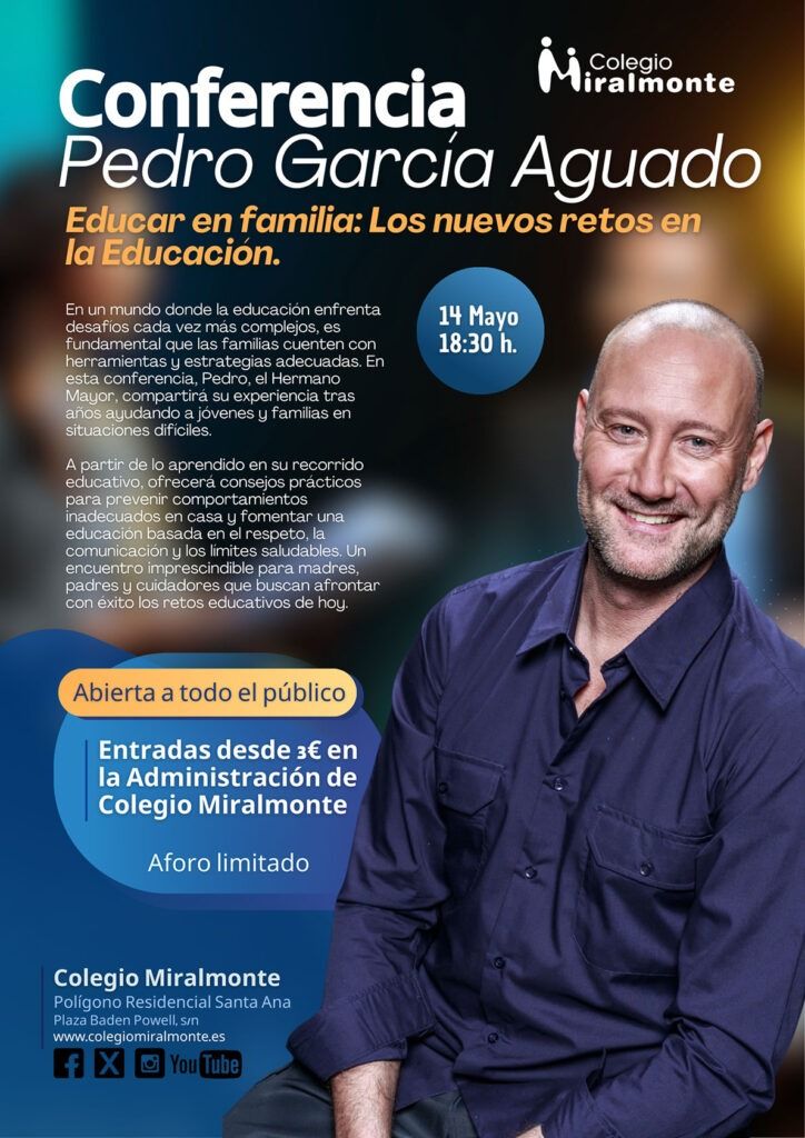 Cartel Conferencia Pedro Garcia Aguado - Mayo25 Cartel Conferencia Pedro Garcia Aguado - Mayo25
