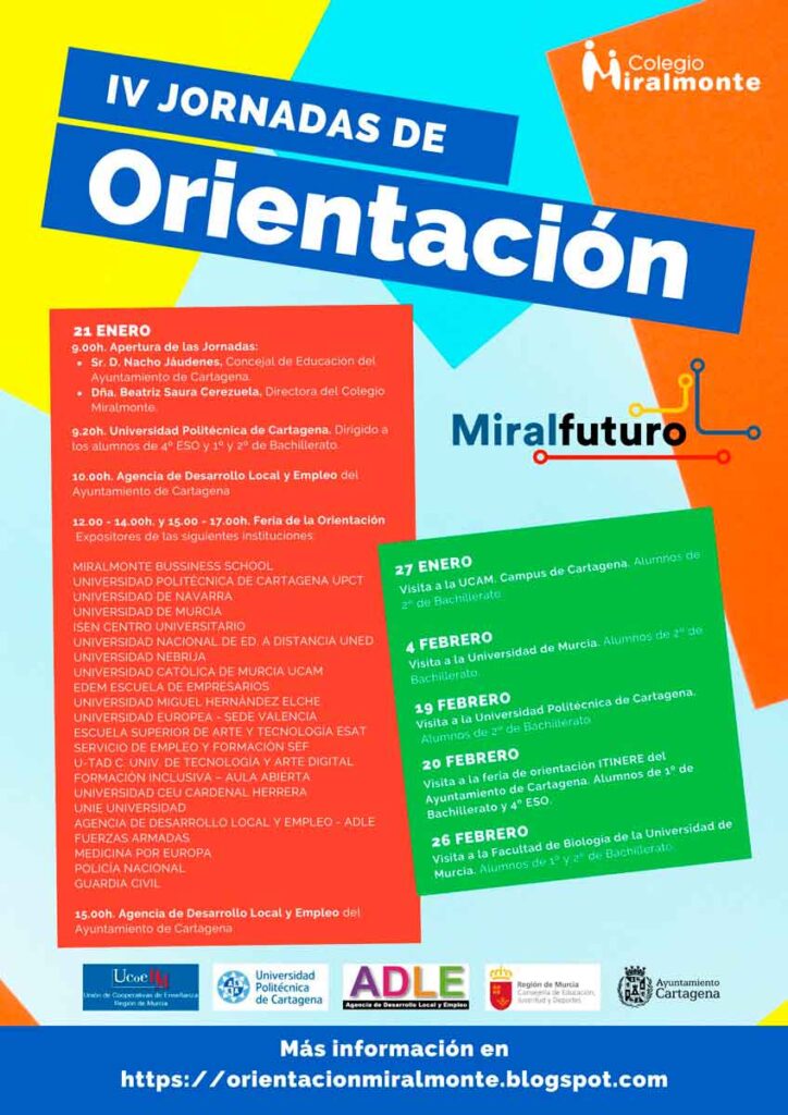 IV Jornadas de Orientación Miralmonte Miralfuturo