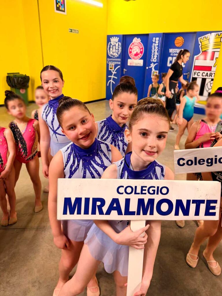 Bronce para grupo alevín gimnasia rítmica Miralmonte