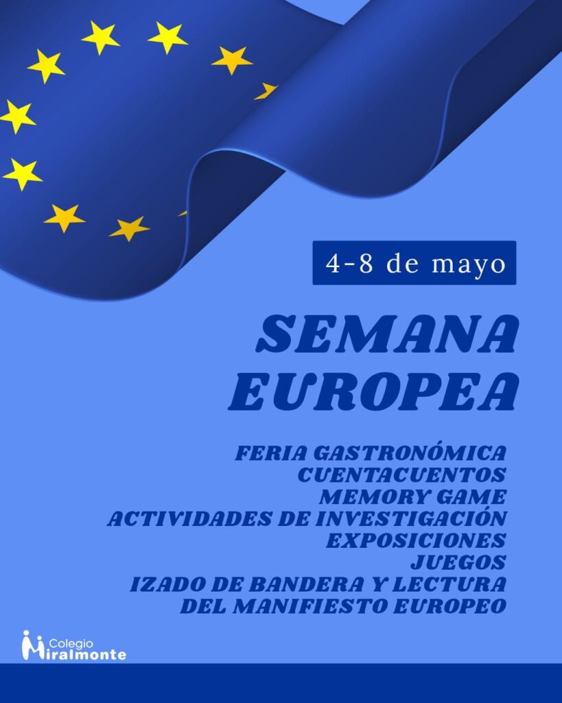 Cartel Semana Europea Miralmonte 2026