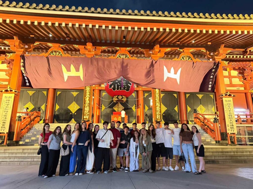 Alumnos de Miralmonte visitan Japón