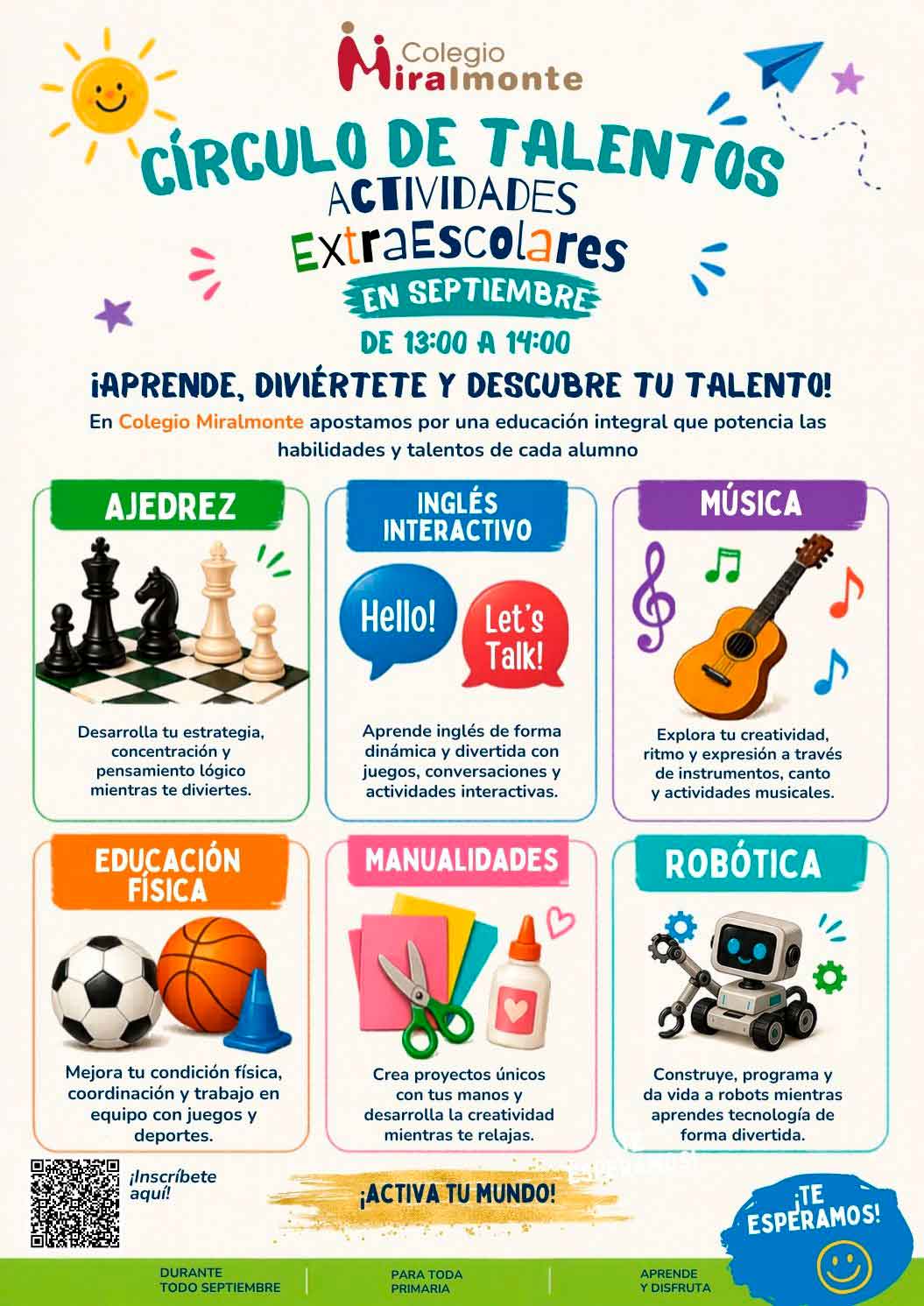 Circulo de talentos septiembre 2026 Circulo de talentos septiembre 2026