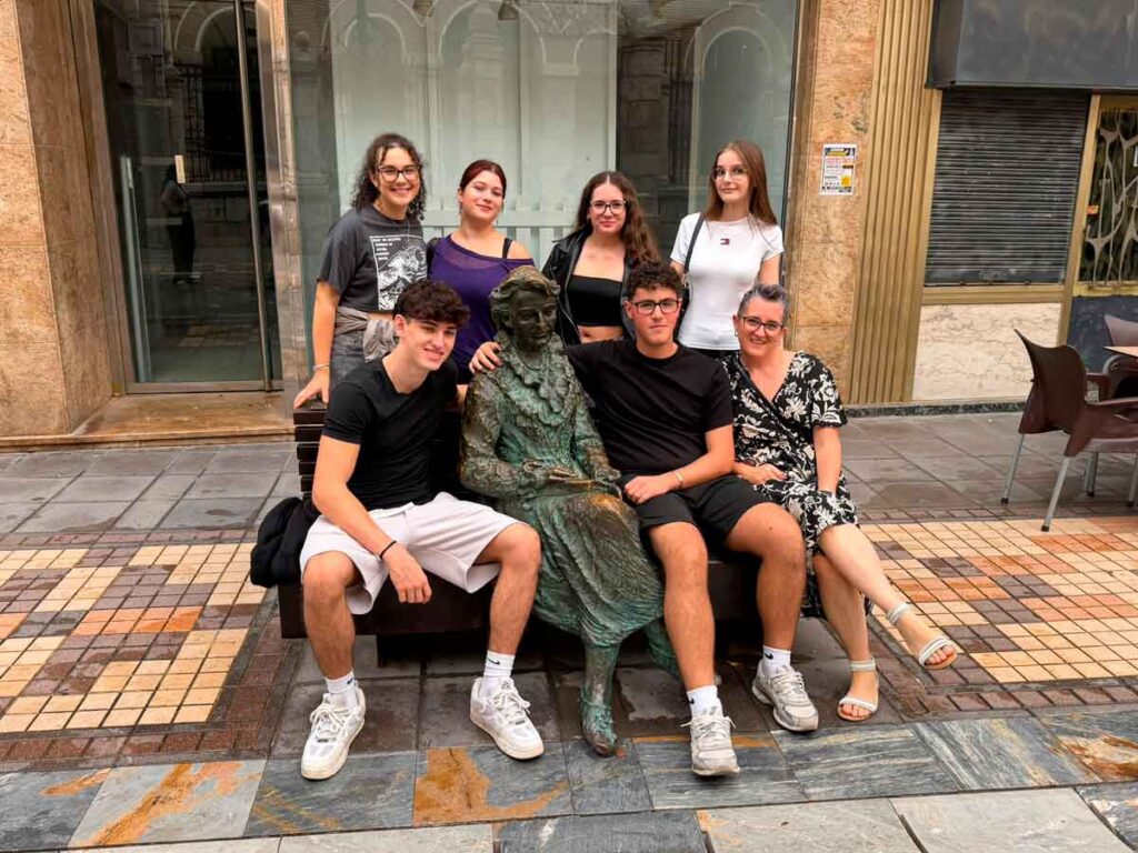 Miralmonte recibe estudiantes italianos en prácticas