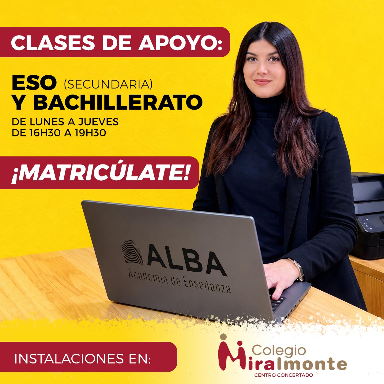 Clases de Apoyo en colaboración con Alba Academia de Enseñanza